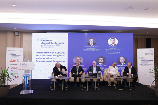 Dean Chen Fangruo Leads Delegation to 33rd CEEMAN Annual Conference, Advancing Global Collaboration in Management Education